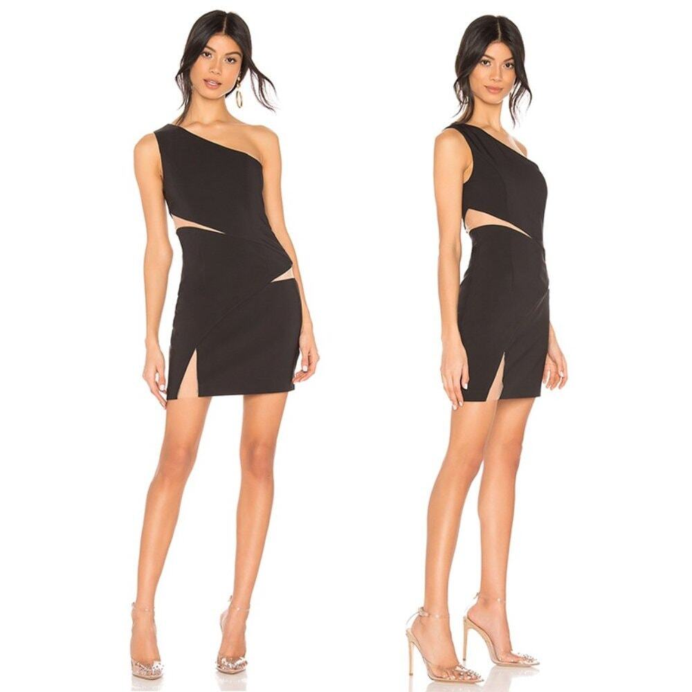 REVOLVE NBD Caribbean Passion Illusion Mesh  Mini Dress Small NWT